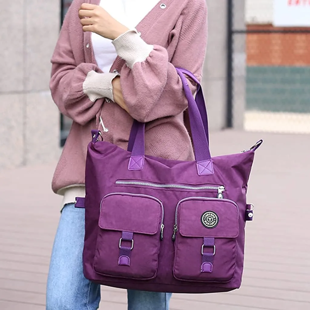 Tote Bag For Women Large Capacity Shoulder Handbags Travel Hobo Bags Messenger Bag For Mama Shopping Travel B