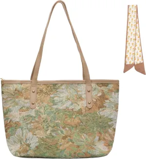 Tote Bag For Women Large Versatile Tote Work Travel Gym Bags Durable Canvas Purse Commute Handbags