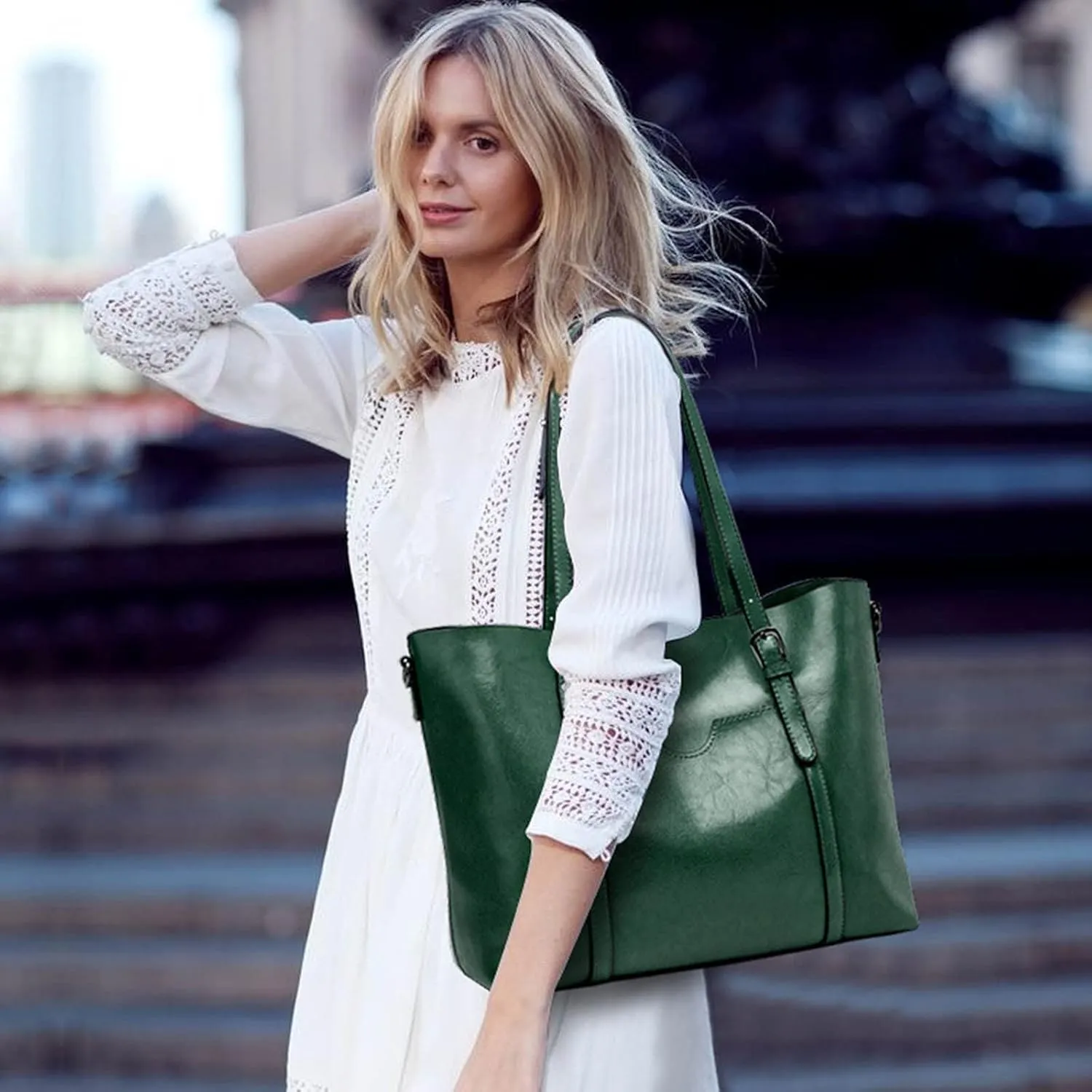 Tote Bag For Women Retro Hobo Handbags Woman Large Designer Ladies Bag Pocket Purse Leather For Daily Shopping Travel Z