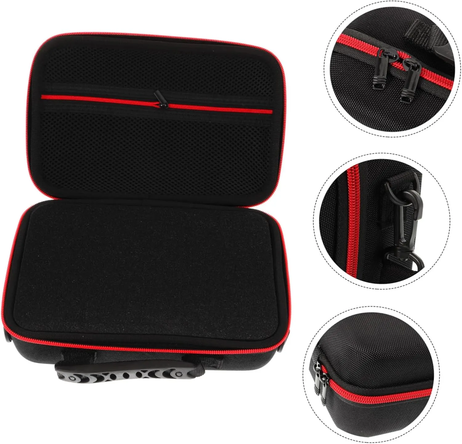 Travel Camera Pouch Durable Splashproof Hard Case with for Digital Accessories Compact for Go Use for DSLR Cameras
