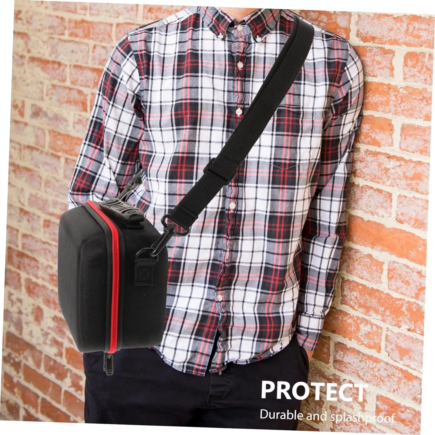 Travel Camera Pouch Durable Splashproof Hard Case with for Digital Accessories Compact for Go Use for DSLR Cameras