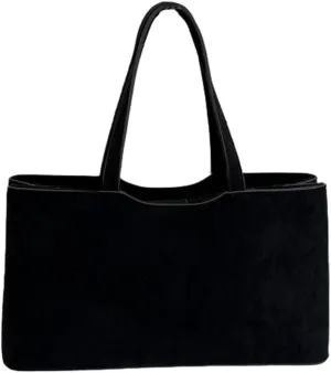 Trendy Hobo Bags Women Slouchy Suede Underarm Shoulder Crossbody Purses Satchel Bags Top-Handle Tote Handbags