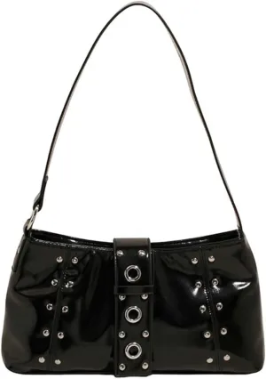 Trendy Leather Shoulder Bags for Women Dumpling Small Hobo Bags Y2k Underarm Purse Ladies Clutch 2025