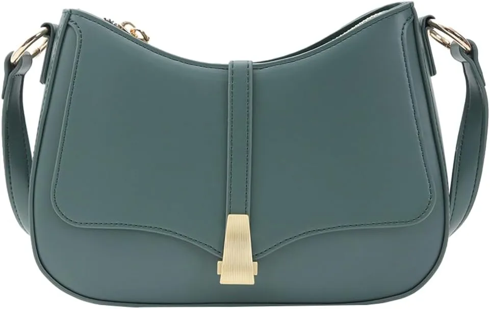 Trendy Shoulder Bag For Women Vegan Leather Handbag Womens Spring Versatile Satchel Work Purse Travel Crossbody Bags 2025