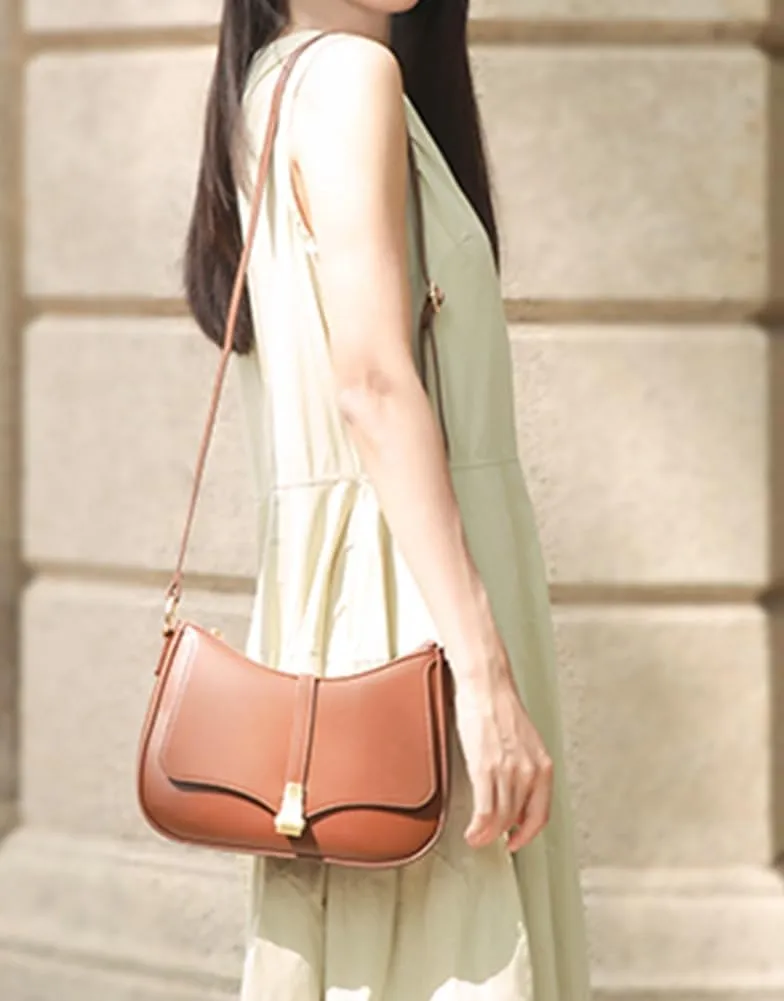 Trendy Shoulder Bag For Women Vegan Leather Handbag Womens Spring Versatile Satchel Work Purse Travel Crossbody Bags 2025