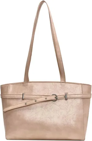 Trendy Shoulder Bag Work Purse For Women Vegan Leather Small Tote Handbag Womens Summer Versatile Satchel Purse Travel 2025