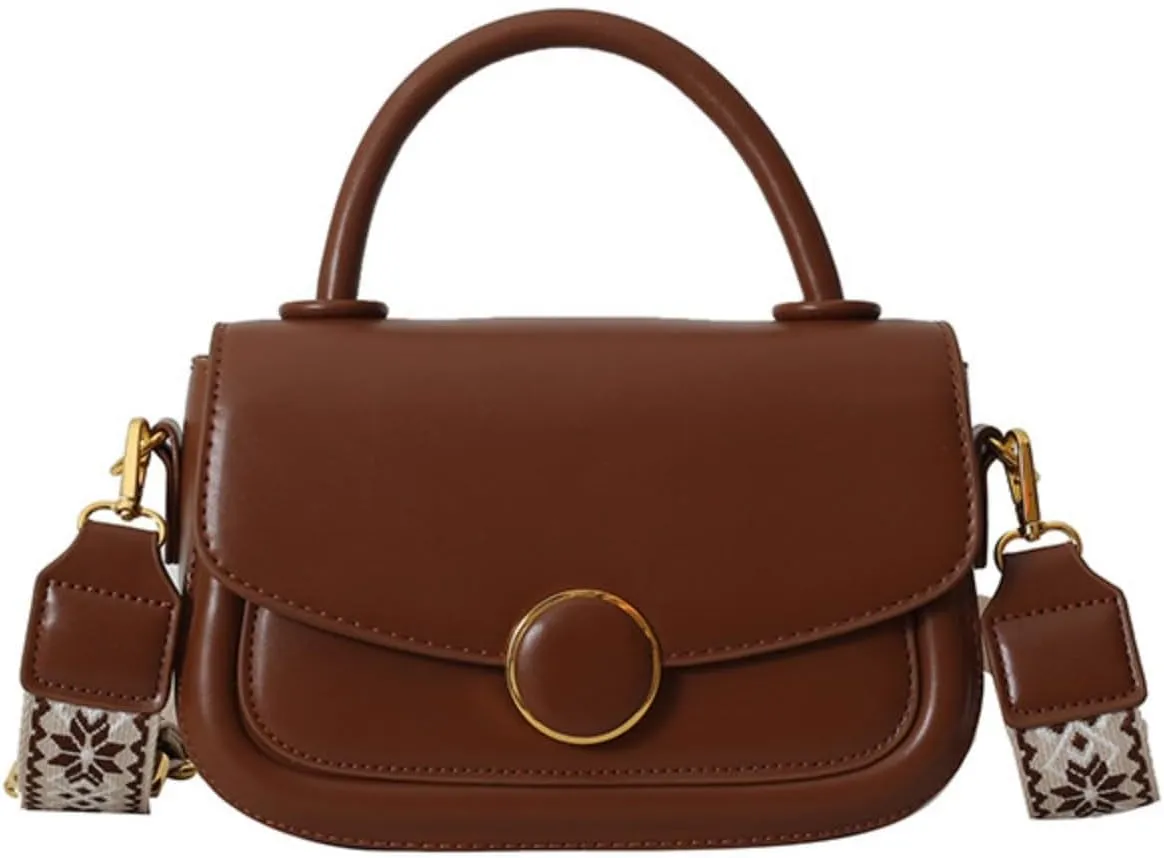 Womens Small Crossbody Bag Leather Shoulder Bag for Women Trendy Fashion Hobo Bag