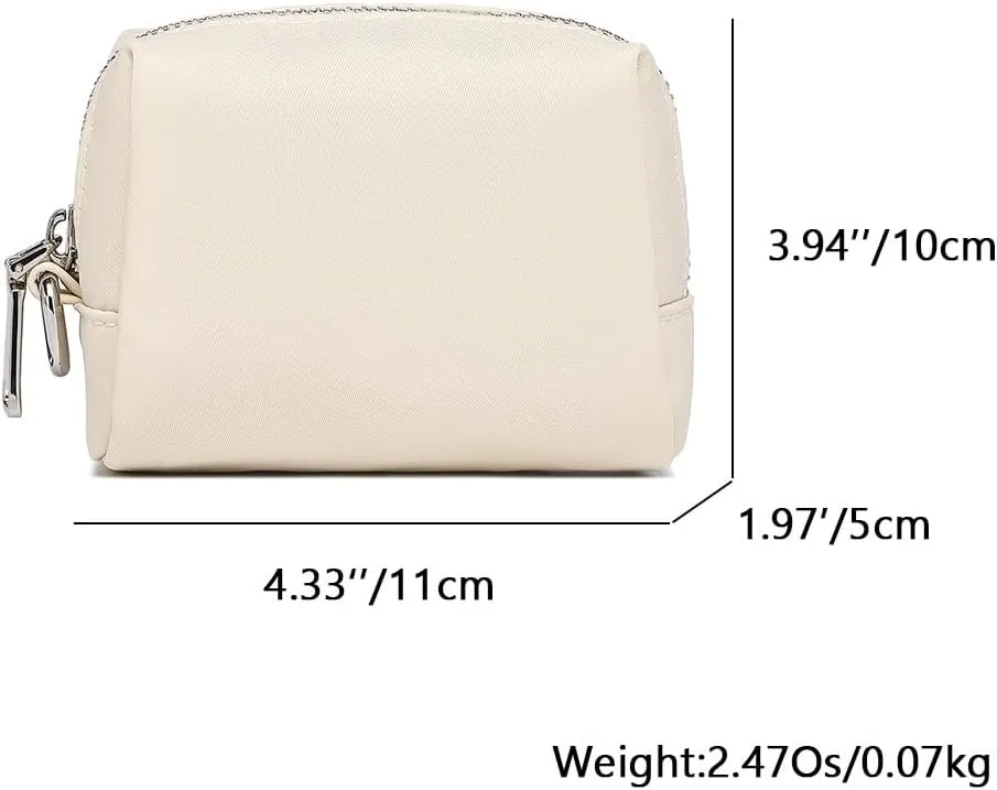 Wristband Bag for Women's Makeup nylon Small Wristlet Pouch Lightweight Stylish Convenient Storage Solution