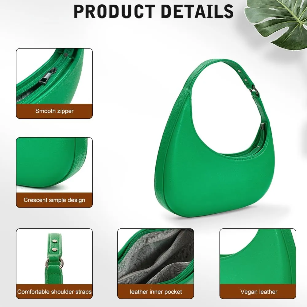 YDSIII Shoulder Bag For Women, Trendy Vegan Leather Shoulder Bag For Womens With Top Handle Bag, Going Out Bag