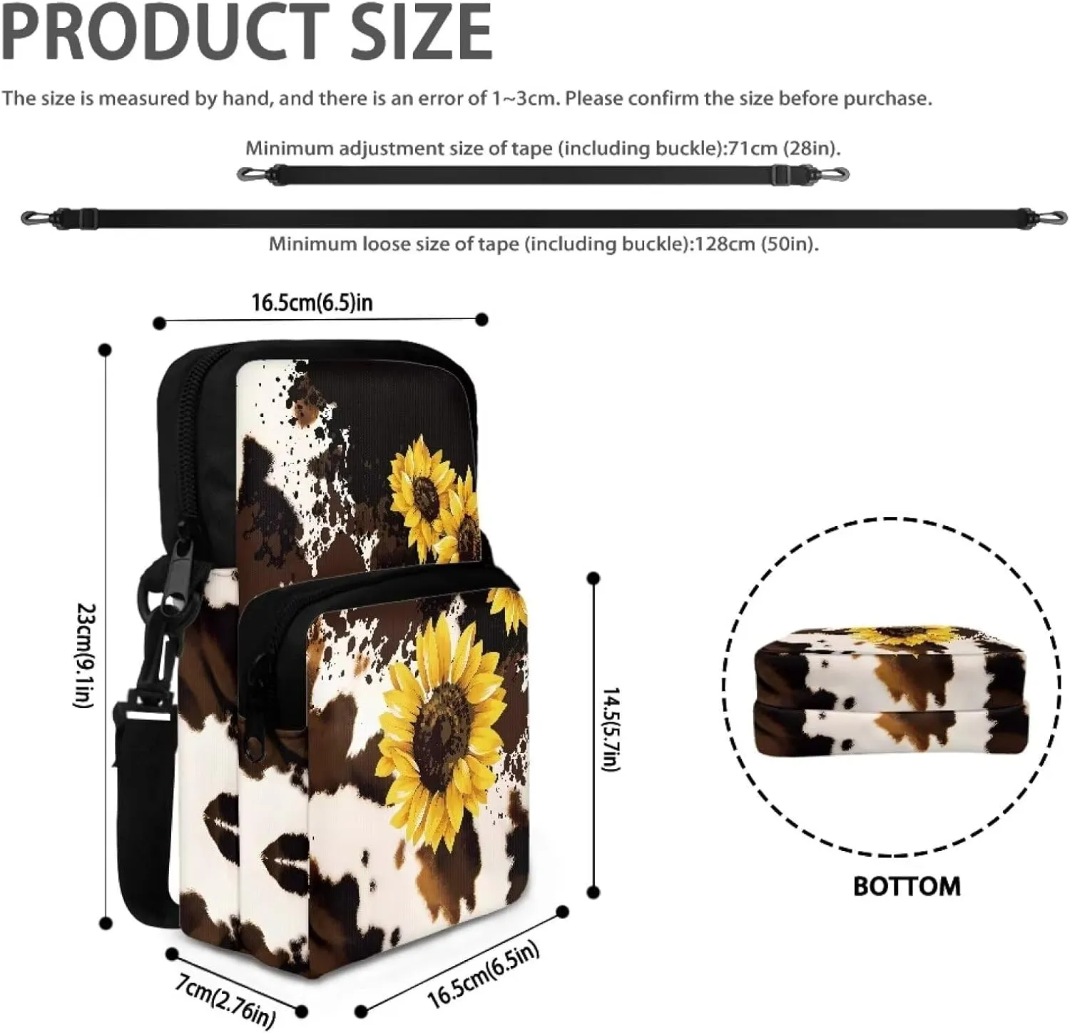 YEXIATODO Crossbody Bags for Women Men Small Sling Bag Purses Fanny Pack Wallet Bag Coin Purse Backpack Handbag