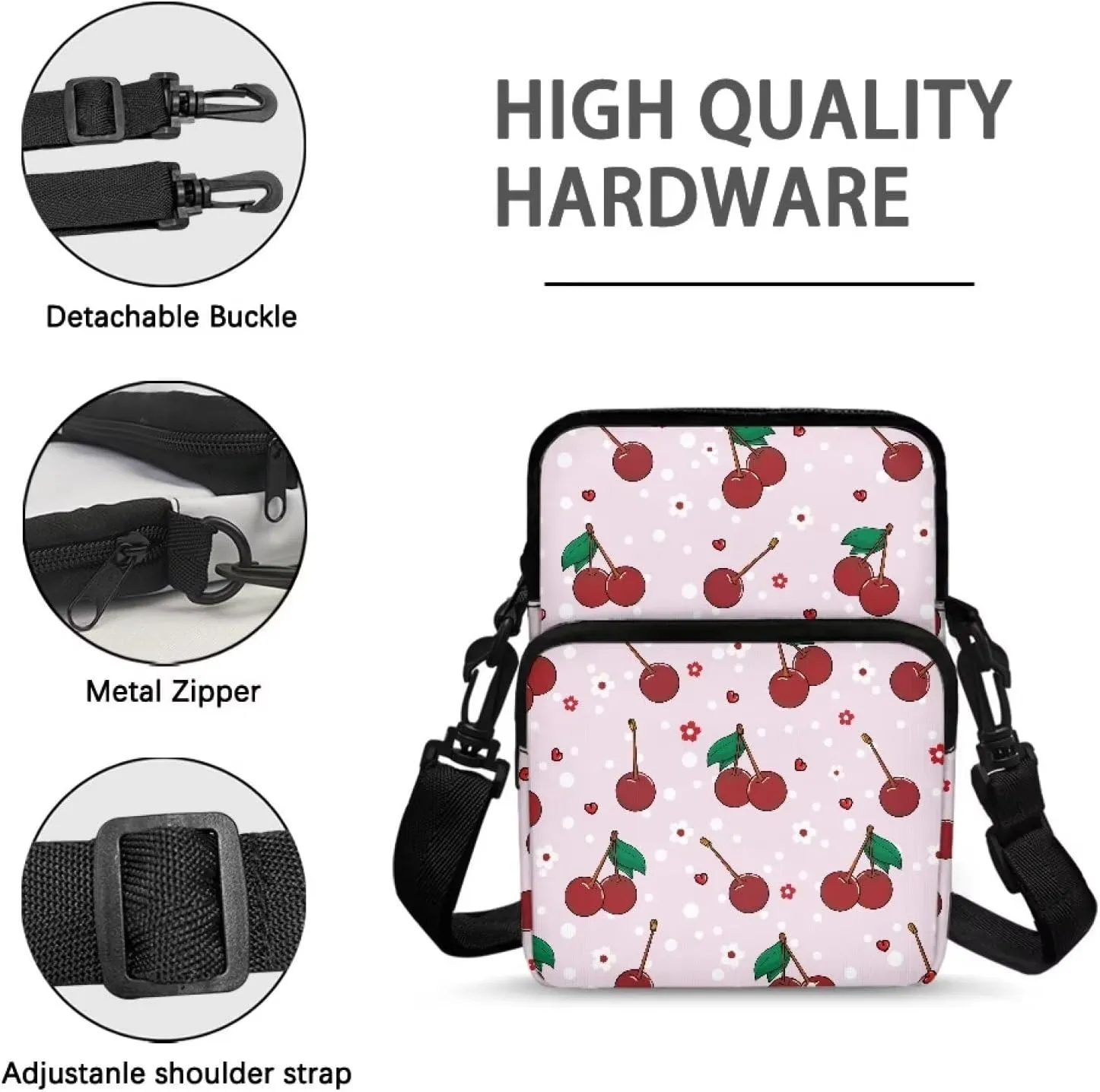YEXIATODO Crossbody Bags for Women Men Small Sling Bag Purses Fanny Pack Wallet Bag Coin Purse Backpack Handbag