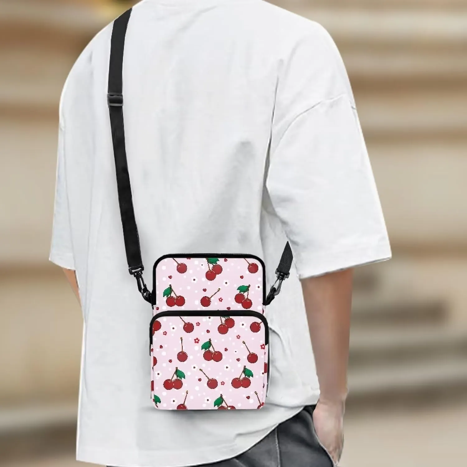 YEXIATODO Crossbody Bags for Women Men Small Sling Bag Purses Fanny Pack Wallet Bag Coin Purse Backpack Handbag