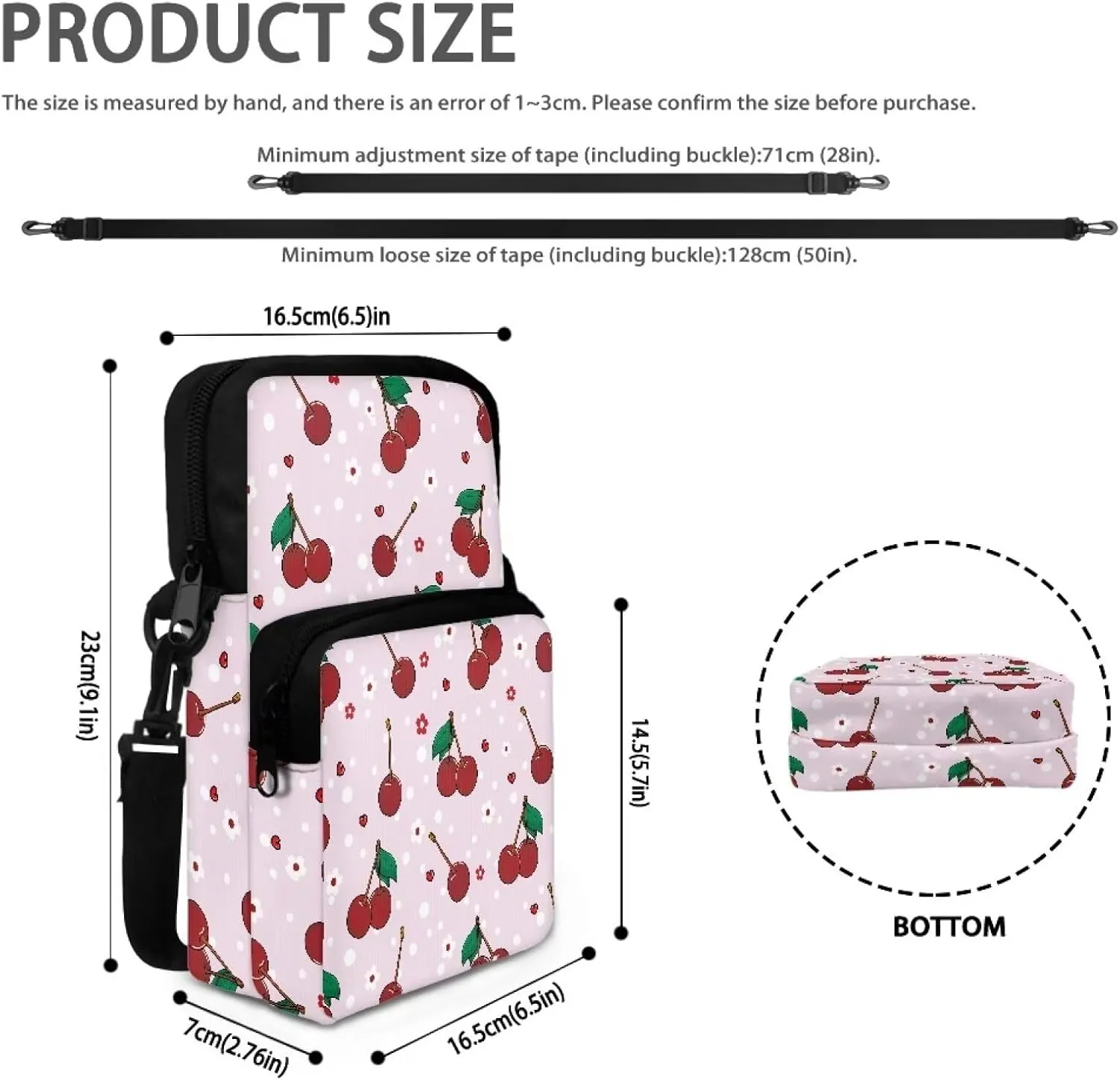 YEXIATODO Crossbody Bags for Women Men Small Sling Bag Purses Fanny Pack Wallet Bag Coin Purse Backpack Handbag