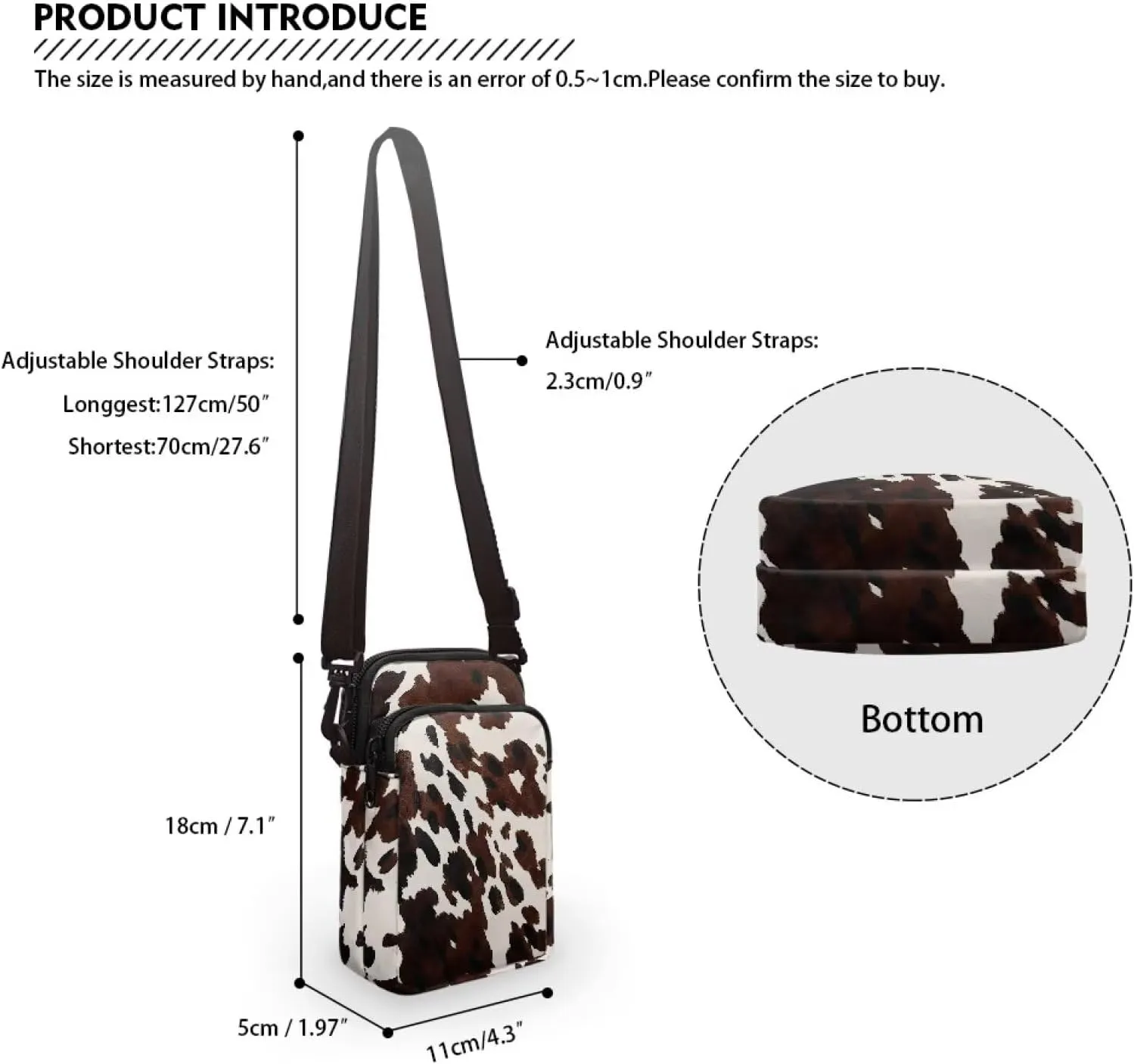 YEXIATODO Crossbody Bags for Women Small Sling Bag Purses Coin Purse Backpack Handbag Fanny Pack Wallet Bag