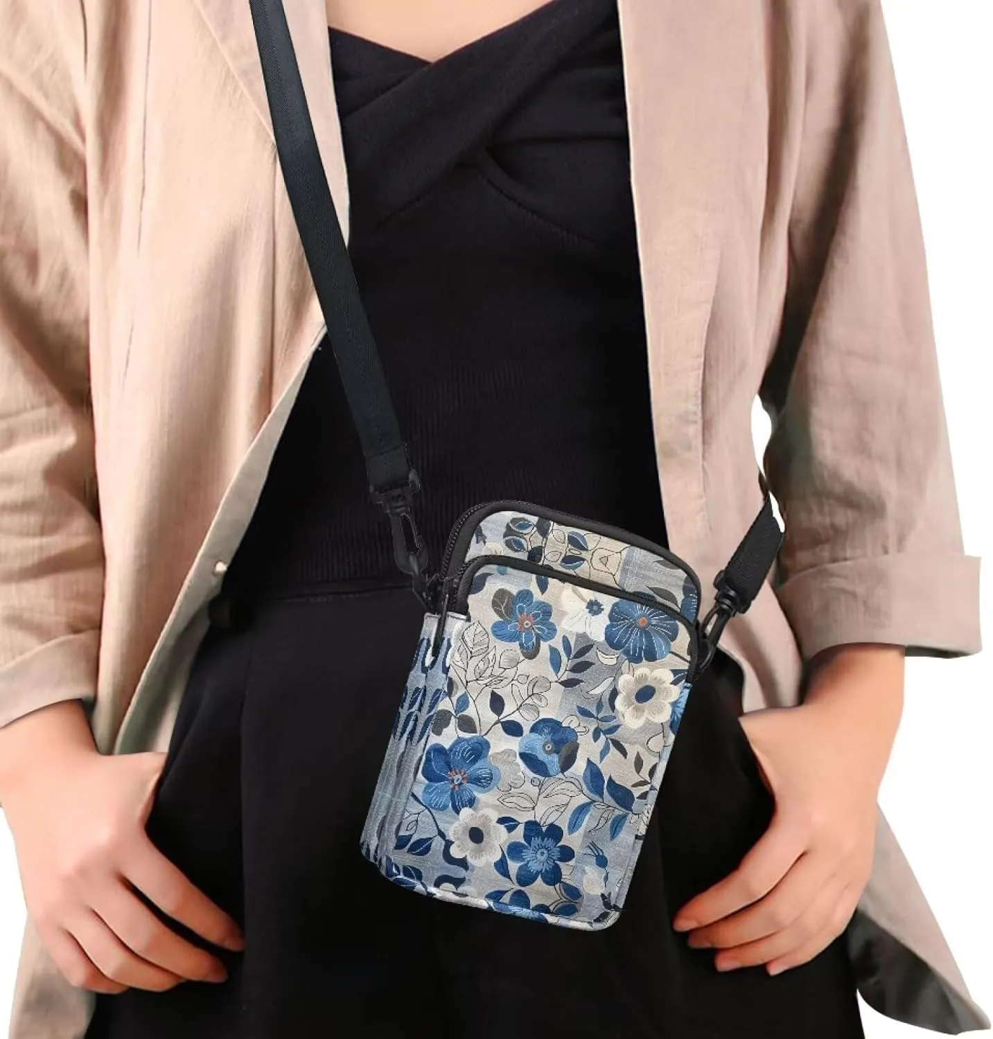 YEXIATODO Crossbody Bags for Women Small Sling Bag Purses Coin Purse Backpack Handbag Fanny Pack Wallet Bag