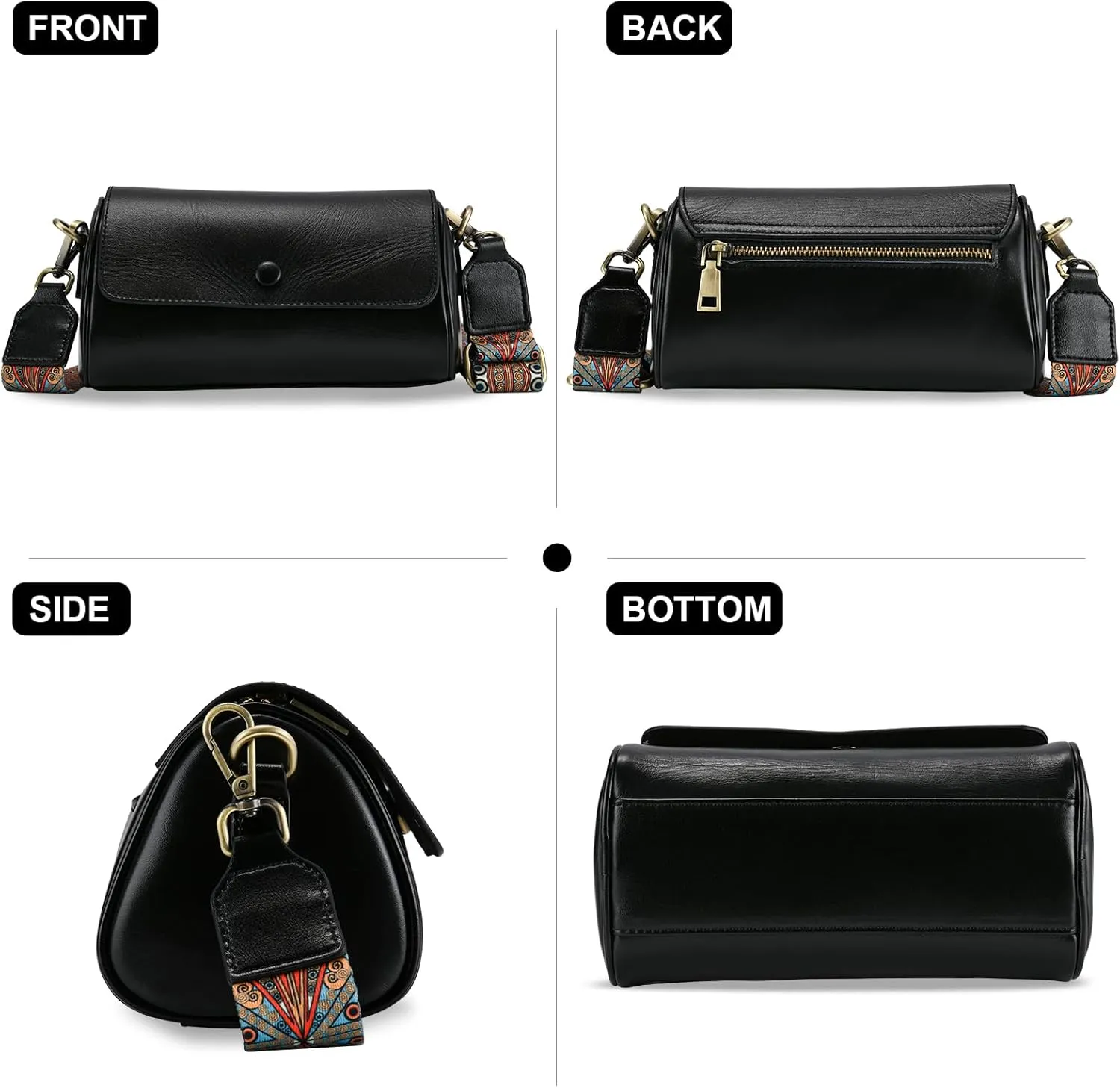 Yonami Genuine Leather Purses for Women  Versatile Crossbody Bags for Women, Perfect Small Purse for Everyday Use