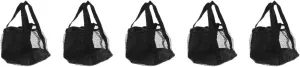 Zerodeko 5pcs Bowling Tote Bag Handheld Bowling Bag Outdoor Bowling Tote Portable Bowling Ball Bag Bowling Storage Bag Backpack Organizer Practical Bowling Pouch Man Breathable Handbag Mesh