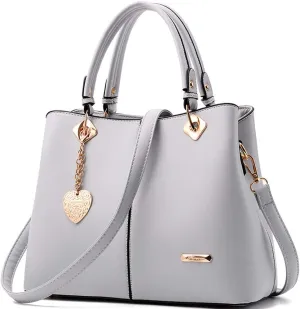 ZiMing Women Handbag Satchel Bag Faux Leather Top Handle Bags Tote Bag Ladies Shoulder Bag Briefcase